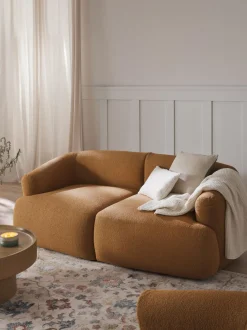 Sofa Modular En Tejido Boucle Sofia (2 Plazas)