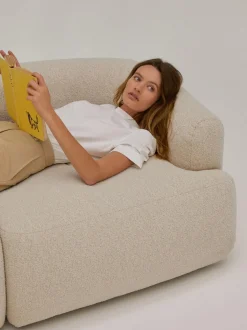 Sofa Modular En Tejido Boucle Sofia (2 Plazas)