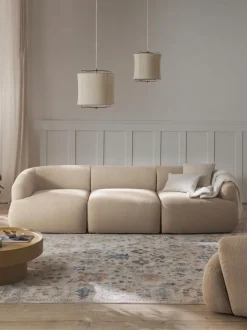 Sofa Modular En Tejido Boucle Sofia (3 Plazas)