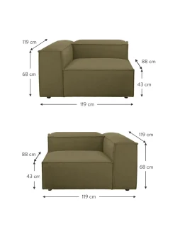 Sofa Modular Lennon (3 Plazas)