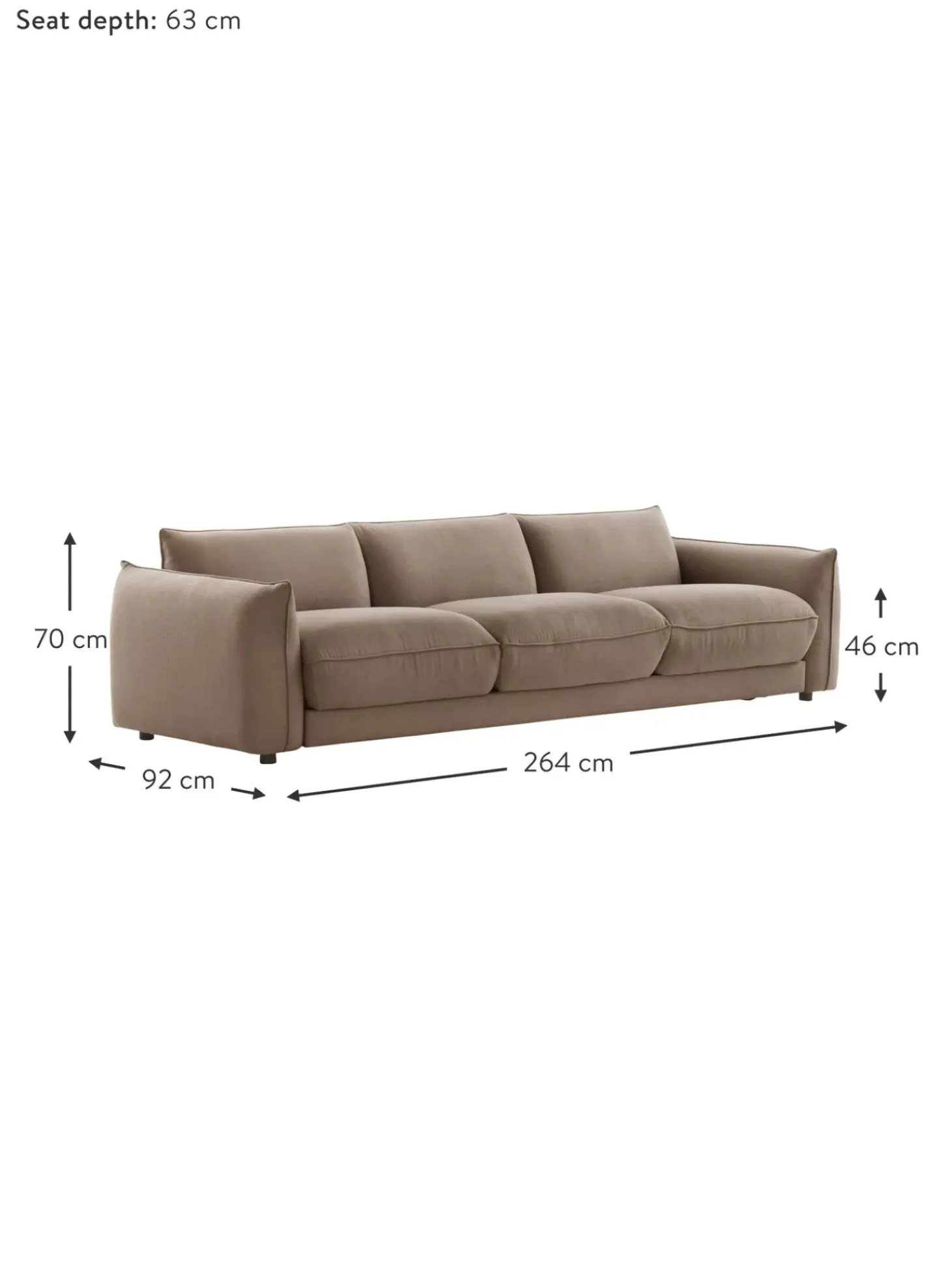 Sofa Molton (3 Plazas)