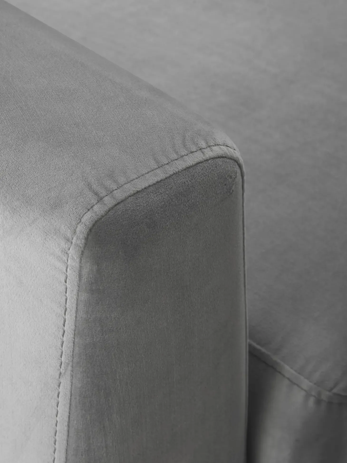 Sofa Rinconera Cama De Terciopelo Luna (3 Plazas), Con Colchon