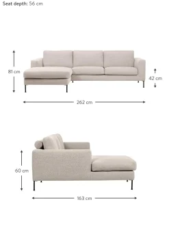 Sofa Rinconera Cucita (3 Plazas)