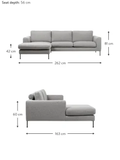 Sofa Rinconera Cucita (3 Plazas)