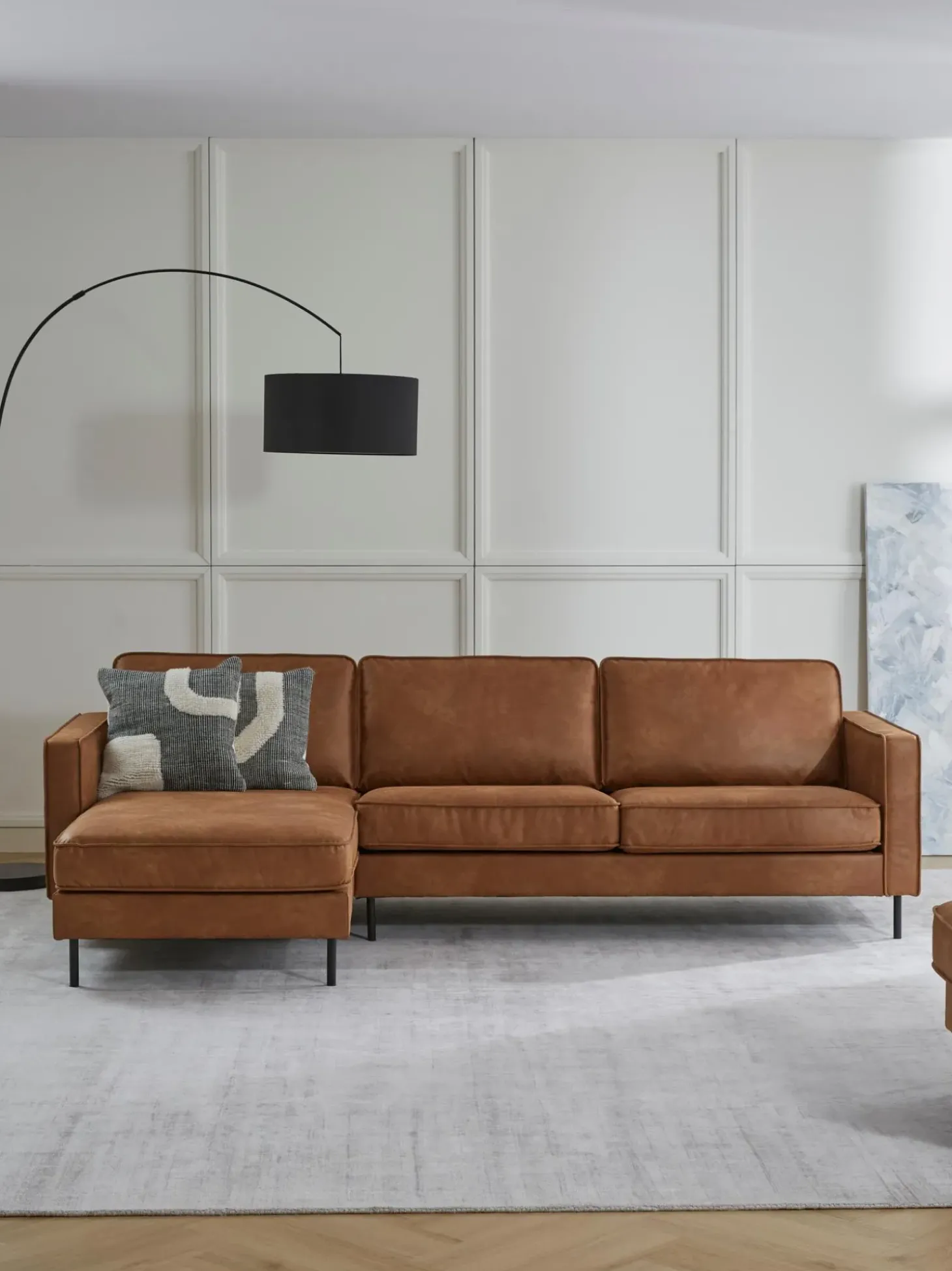 Sofa Rinconera De Cuero Reciclado Hunter