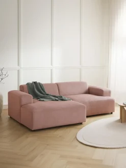 Sofa Rinconera De Pana Melva (3 Plazas)