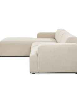Sofa Rinconera De Pana Melva (4 Plazas)