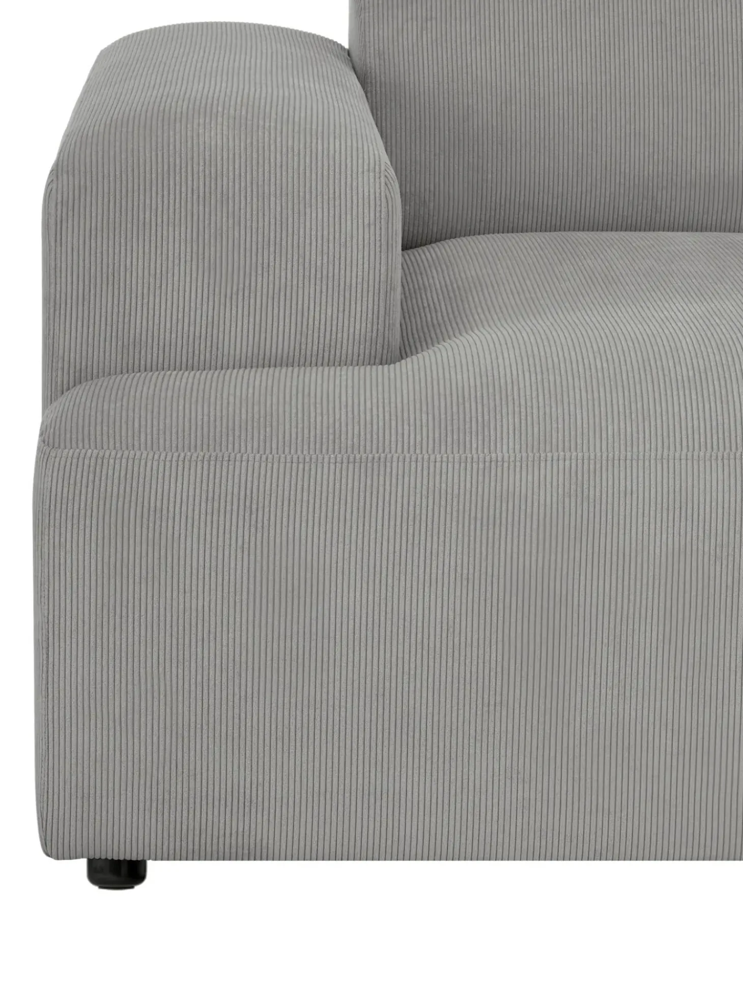 Sofa Rinconera De Pana Melva (4 Plazas)