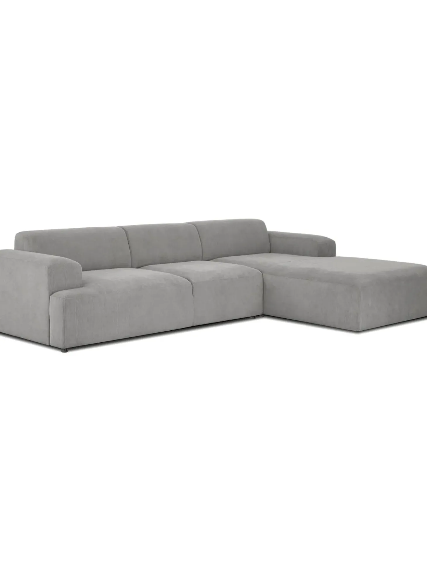 Sofa Rinconera De Pana Melva (4 Plazas)