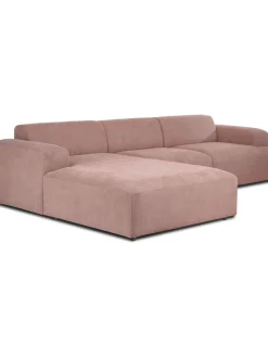 Sofa Rinconera De Pana Melva (4 Plazas)