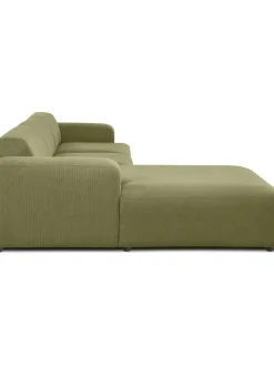 Sofa Rinconera De Pana Melva (4 Plazas)