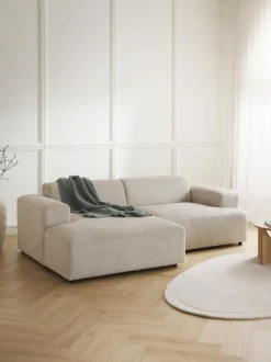 Sofa Rinconera De Pana Melva (3 Plazas)