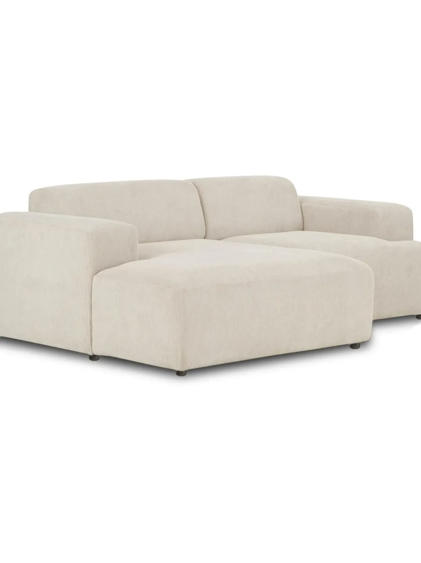 Sofa Rinconera De Pana Melva (3 Plazas)