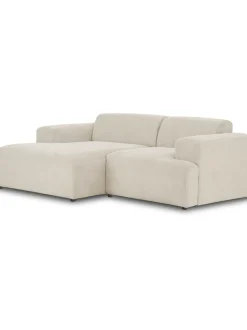 Sofa Rinconera De Pana Melva (3 Plazas)