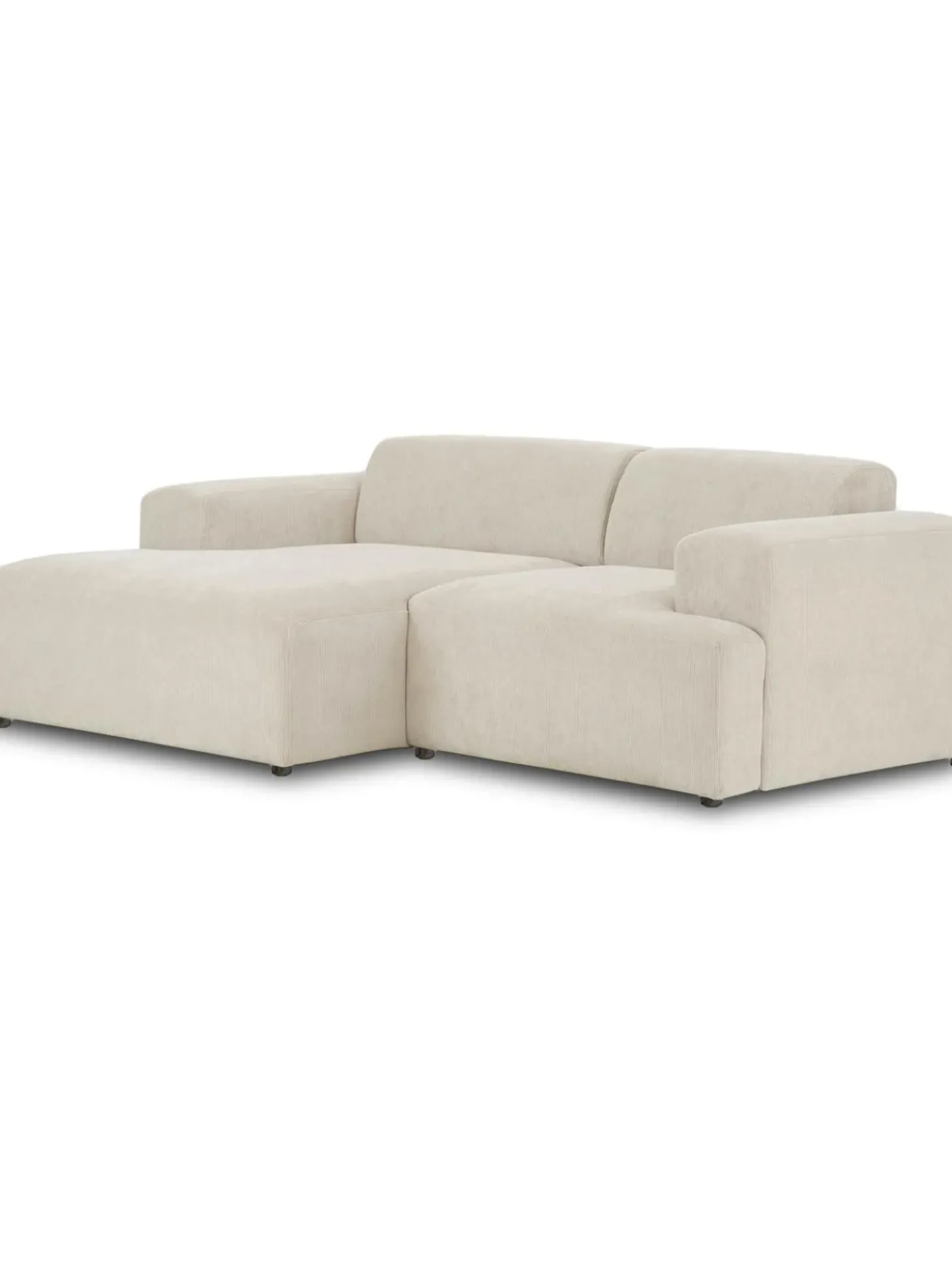 Sofa Rinconera De Pana Melva (3 Plazas)