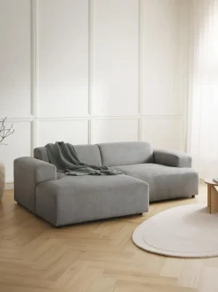 Sofa Rinconera De Pana Melva (3 Plazas)