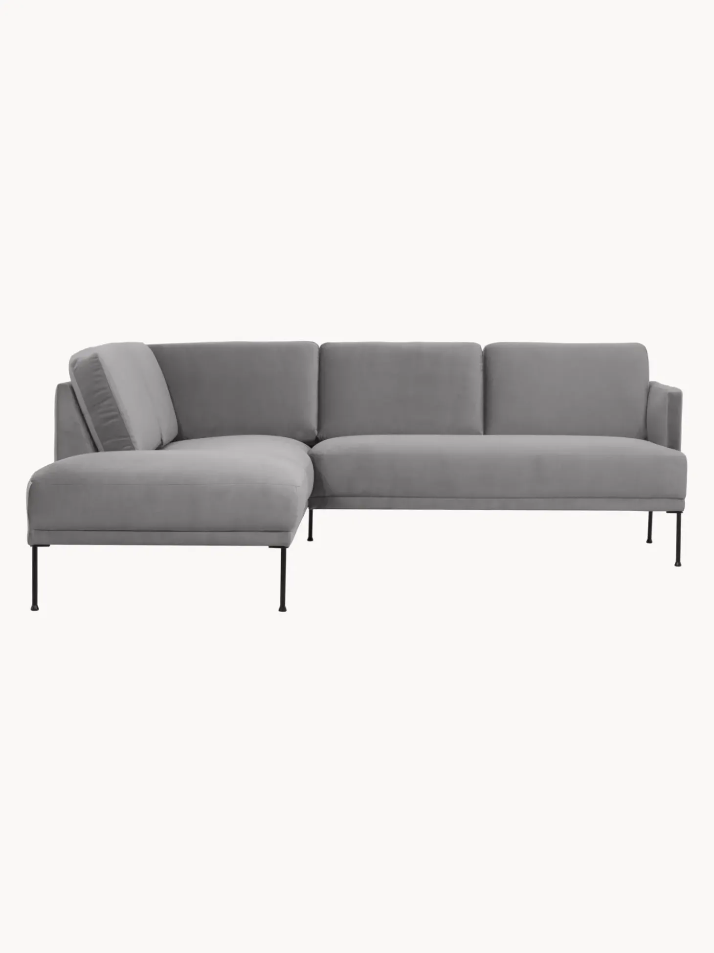 Sofa Rinconera De Terciopelo Fluente