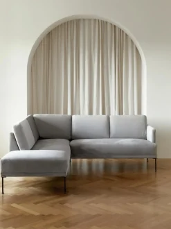 Sofa Rinconera De Terciopelo Fluente