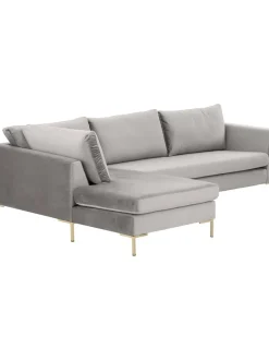 Sofa Rinconera De Terciopelo Luna