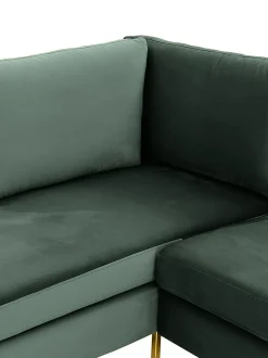 Sofa Rinconera De Terciopelo Luna