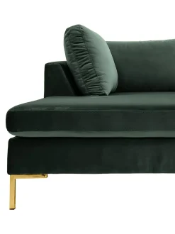 Sofa Rinconera De Terciopelo Luna