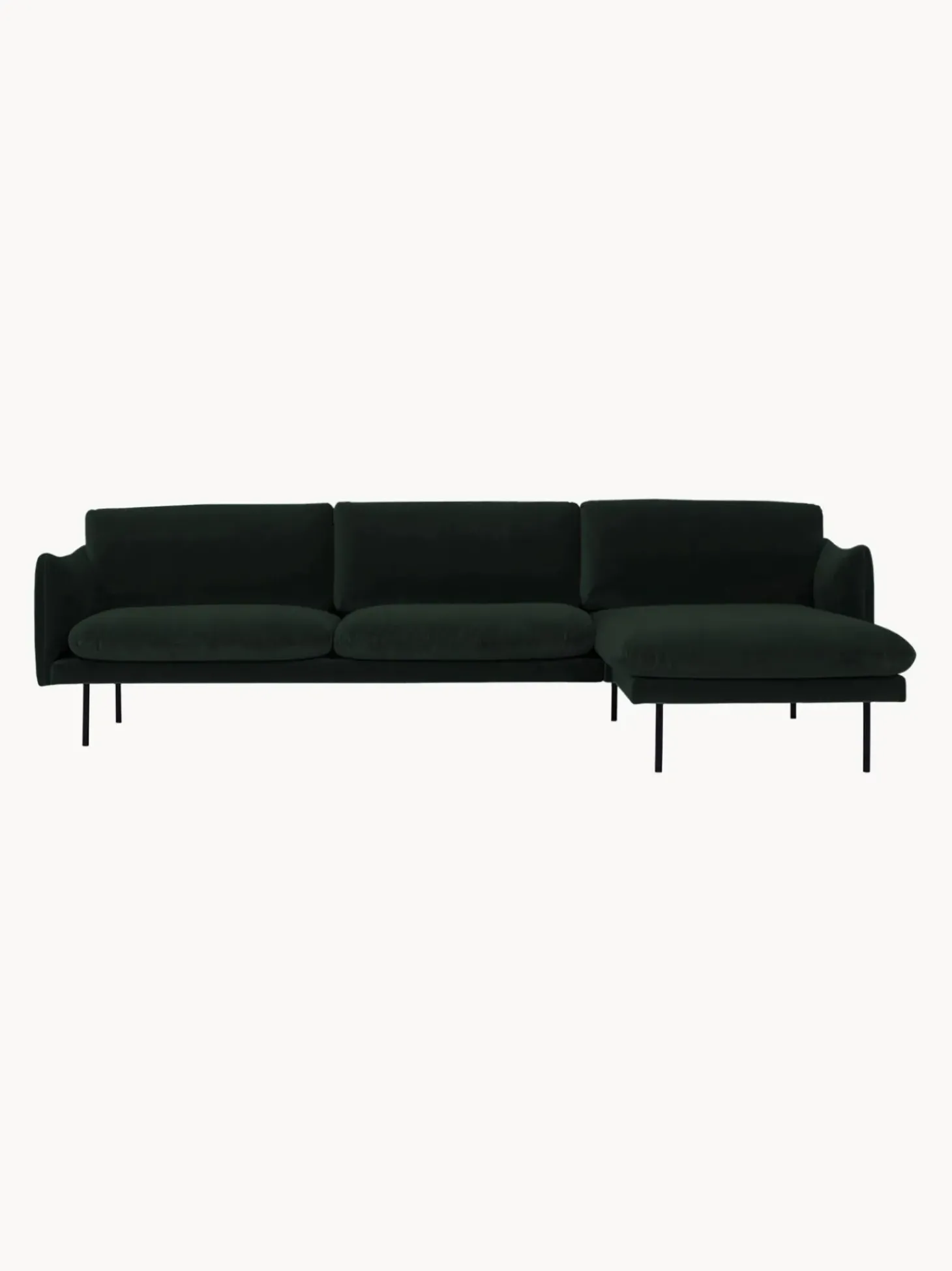 Sofa Rinconera De Terciopelo Moby