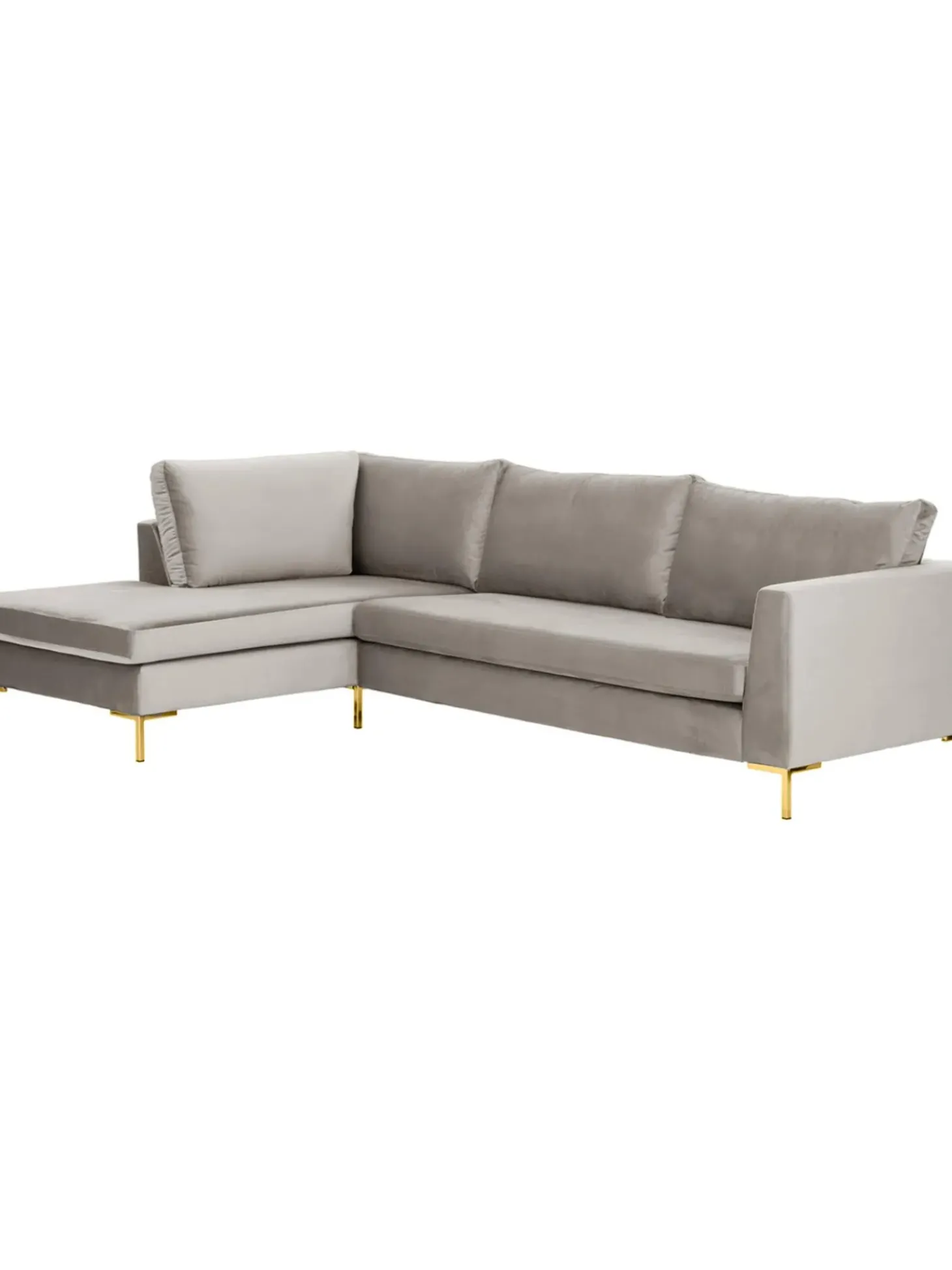 Sofa Rinconera De Terciopelo Luna