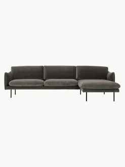 Sofa Rinconera De Terciopelo Moby