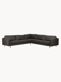 Sofa Rinconera Extra Grande De Cuero Reciclado Hunter