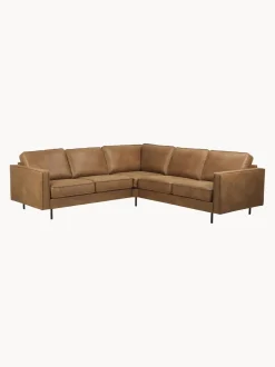 Sofa Rinconera Grande De Cuero Reciclado Hunter