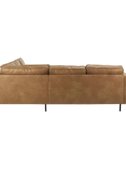 Sofa Rinconera Grande De Cuero Reciclado Hunter