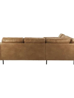 Sofa Rinconera Grande De Cuero Reciclado Hunter