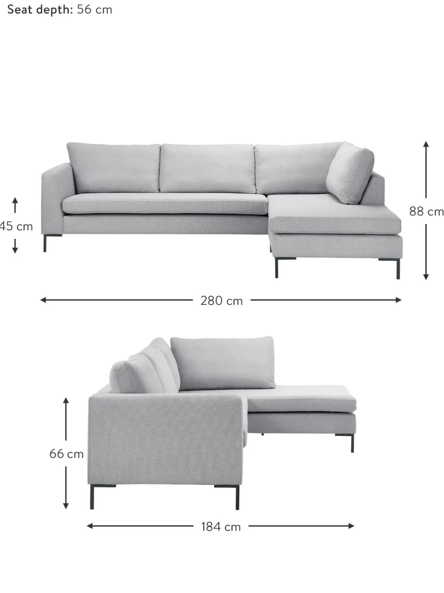 Sofa Rinconera Luna