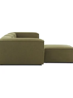 Sofa Rinconera Modular Con Reposapies Lennon (4 Plazas)