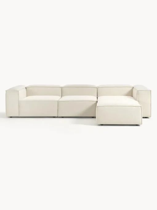 Sofa Rinconera Modular Con Reposapies Lennon (4 Plazas)