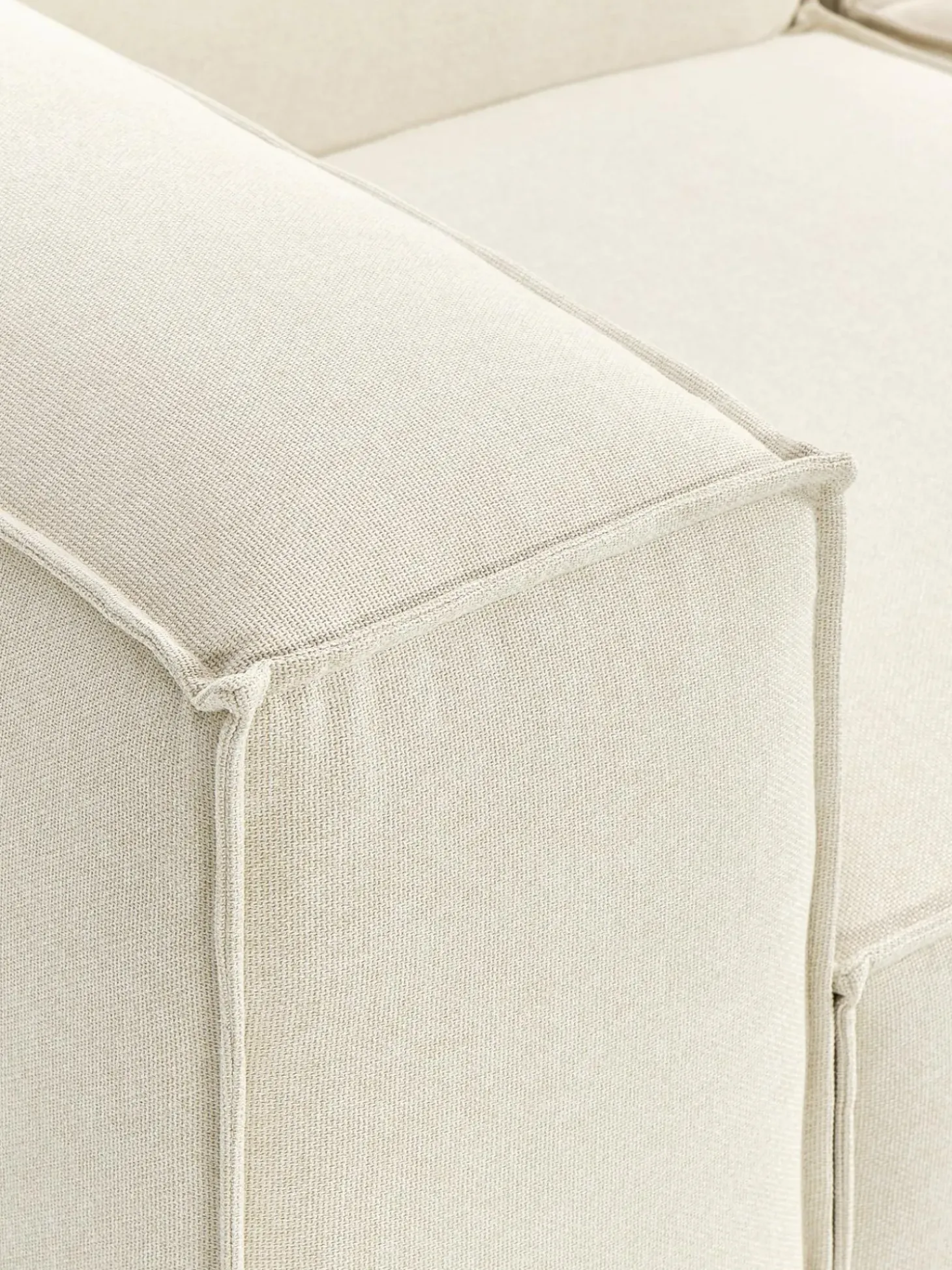 Sofa Rinconera Modular Con Reposapies Lennon (4 Plazas)