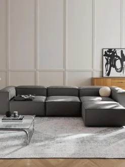 Sofa Rinconera Modular Con Reposapies Lennon (4 Plazas)
