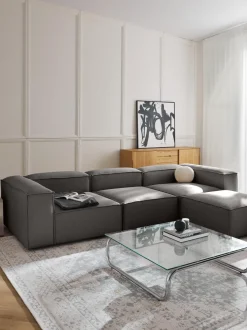 Sofa Rinconera Modular Con Reposapies Lennon (4 Plazas)