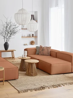 Sofa Rinconera Modular Con Reposapies Lennon (4 Plazas)