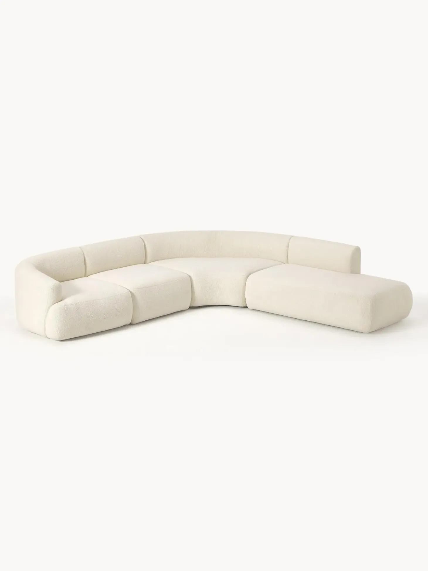 Sofa Rinconera Modular De Borreguillo Sofia (4 Plazas)