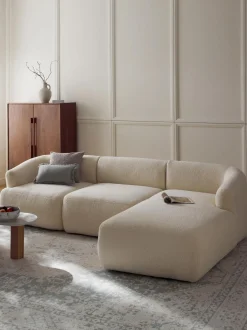 Sofa Rinconera Modular De Borreguillo Sofia (3 Plazas)