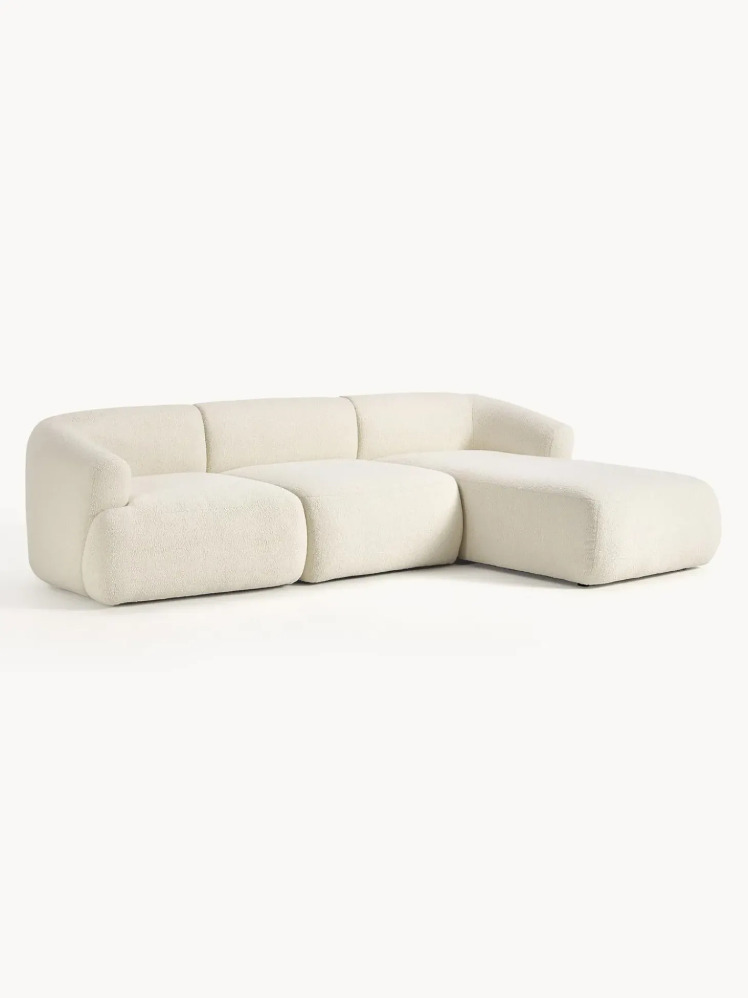 Sofa Rinconera Modular De Borreguillo Sofia (3 Plazas)
