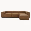 Sofa Rinconera Modular De Cuero Lennon (4 Plazas)