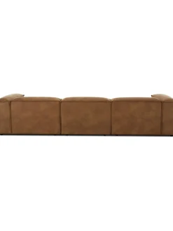 Sofa Rinconera Modular De Cuero Lennon (4 Plazas)