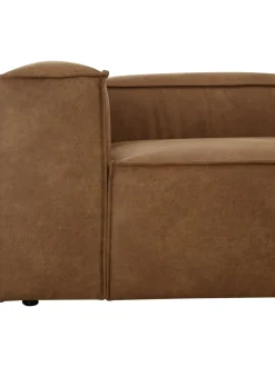 Sofa Rinconera Modular De Cuero Lennon (4 Plazas)