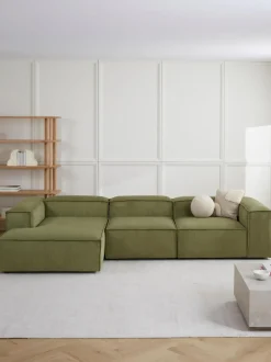 Sofa Rinconera Modular De Pana Lennon