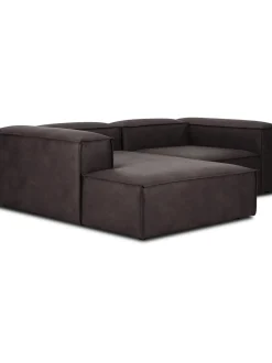 Sofa Rinconera Modular De Cuero Reciclado Lennon