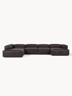 Sofa Rinconera Modular De Cuero Reciclado Lennon