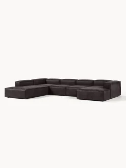 Sofa Rinconera Modular De Cuero Reciclado Lennon