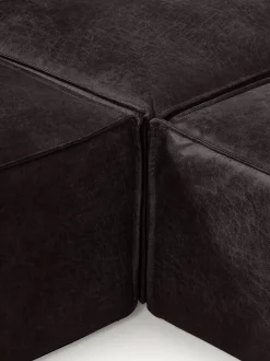 Sofa Rinconera Modular De Cuero Reciclado Lennon